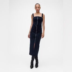 GapStudio Corduroy Belted Midi Dress